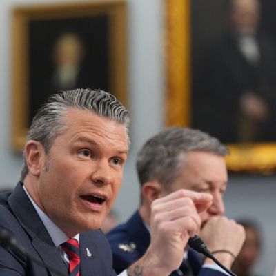 Hegseth faces bipartisan grilling about weapons drawdown during the Iran war Img