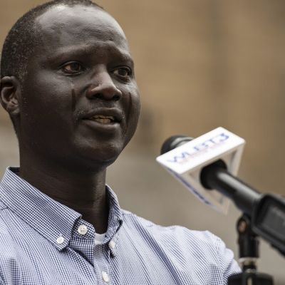 A man escaped Sudan's bloody civil war. His mysterious death in