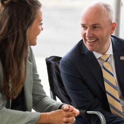 Utah’s current, former GOP governors endorse S.L. Mayor Mendenhall’s reelection