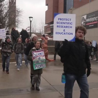 People across the country protest, Friday for