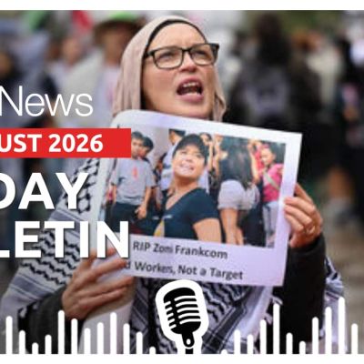 MPs question Israel’s decision on Zomi Frankcom’s death | Midday News Bulletin 20 August 2026