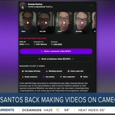 Fact or Fiction: Ex Congressman George Santos back selling Cameo videos?