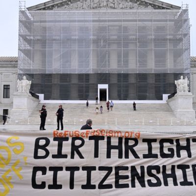 Supreme Court considers a historic case about who is  —  and isn’t  —  born a citizen
