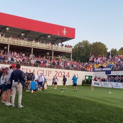 Full stands, Taylor Swift and Teddy Roosevelt to start Day 2 of Solheim Cup