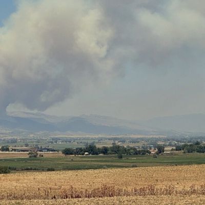 Alexander Mountain Fire grows to 992 acres overnight, 0% contained