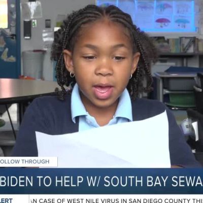 ‘This is an emergency’: 2nd graders send letters to Biden about South Bay sewage crisis
