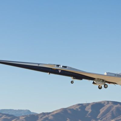 NASA’s X-59 quiet supersonic jet completes maiden flight