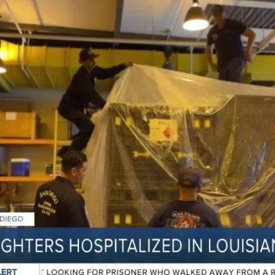 San Diego firefighters hospitalized while responding to Hurricane Helene recovery efforts