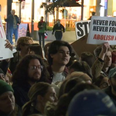 Protests held downtown in response to deadly Minneapolis shooting by ICE agent