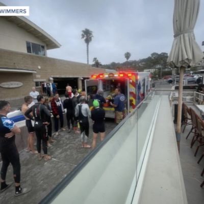 North County swimming group coping with second shark attack in two years