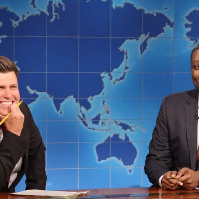 Colin Jost, Michael Che shock with new ‘SNL’ Weekend Update joke swap