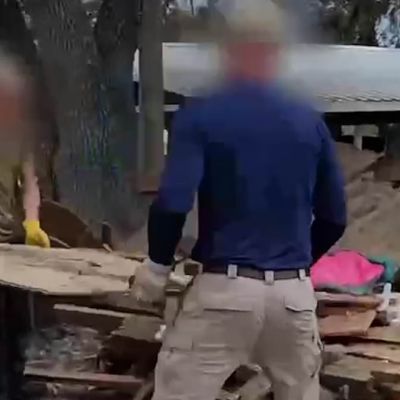 Hurricane victims shocked that relief workers are white supremacists
