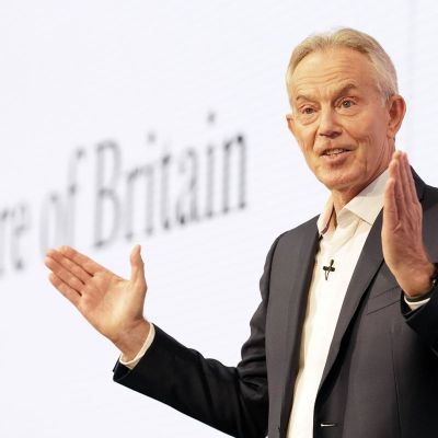 Tony Blair warns of politics splintering left and right amid turmoil in the US and France