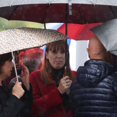 Angela Rayner under fire as boyfriend ferried around by taxpayer-funded bodyguards in £80,000 BMW