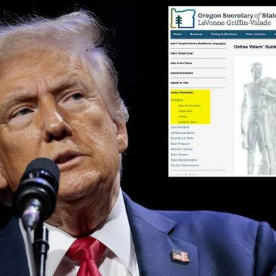 Trump won’t appear in Oregon voters’ informational pamphlet  — here’s…
