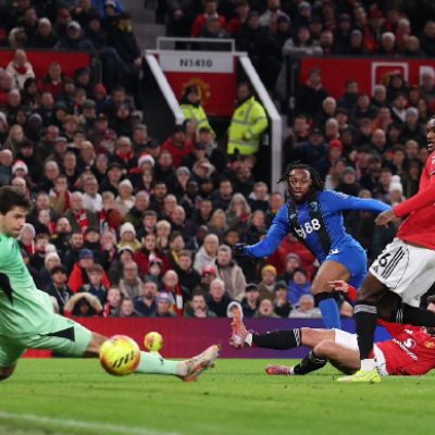 Watch Antoine Semenyo’s goal against Manchester United