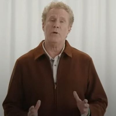 Will Ferrell video threatening white men refusing to vote for Harris