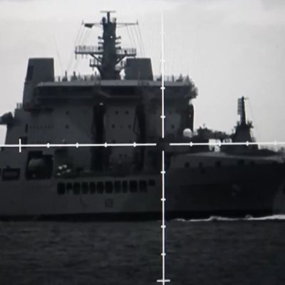 Putin threatens Britain and France by staging war games in the Channel