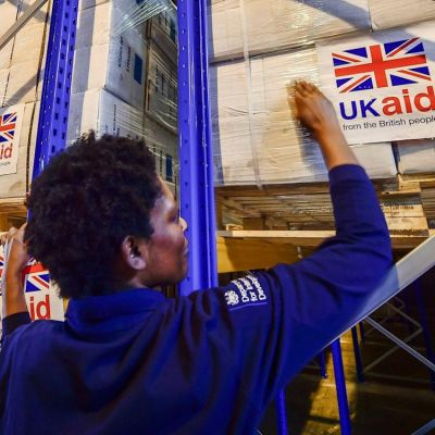 Days of UK being a global charity are over, says international minister