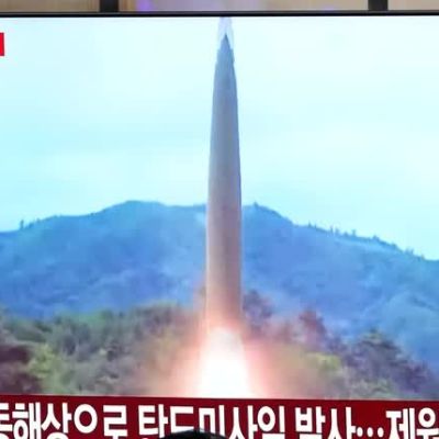 North Korea launches a series of ballistic missiles