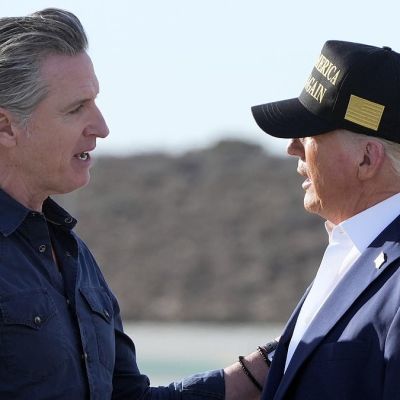 Trump tells California cut red tape, build faster taking on Democrats