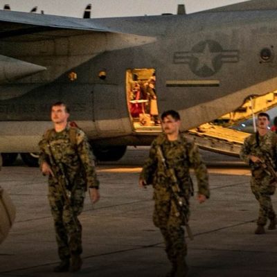 Marines arrive at Guantanamo Bay as deportation plan is moving fast