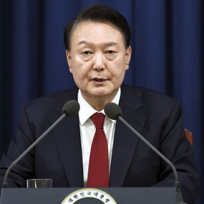 South Korea's ousted president takes inspiration from Trump's red cap