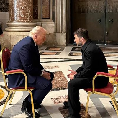 Lip reader reveals what Zelensky said to Trump at Pope’s funeral