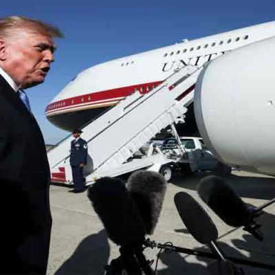 Trump predicts economy to help Republicans in midterms Img