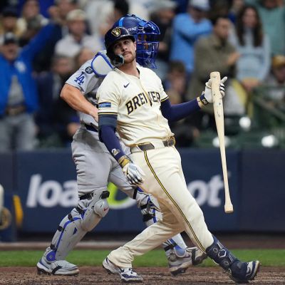 Brice Turang is scapegoat for dodging pitch but he’s not why Brewers lost Game 1