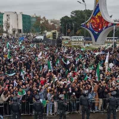 Tens of thousands celebrate as Syria marks one year since Assad’s ouster