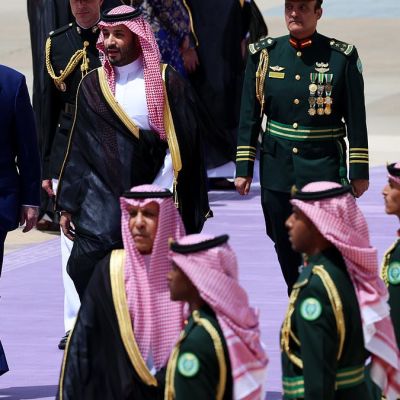 Trump arrives in Saudi Arabia for a lavish state visit
