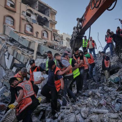 Building collapse in Gaza kills 19 as perilous conditions persist for Palestinians during truce