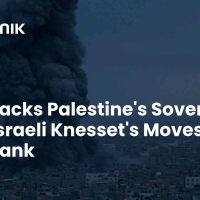 India Backs Palestine’s Sovereignty Amid Israeli Knesset’s Moves on West Bank
