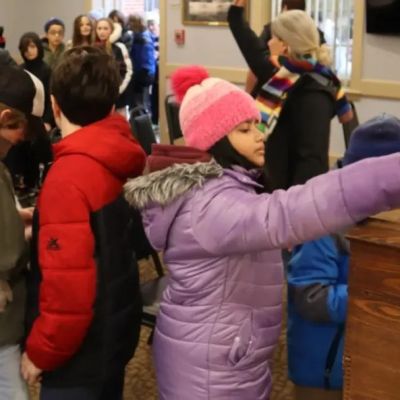 Oyster River fifth-graders vote in NH Kid Governor Election