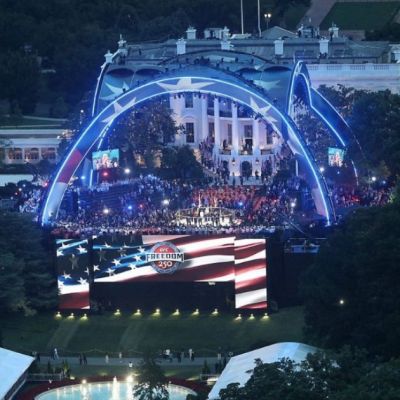 Trump hosts White House cage fights to mark 80th birthday