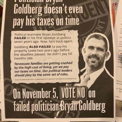State House candidate Bryan Goldberg sues Republicans over mailer with false info