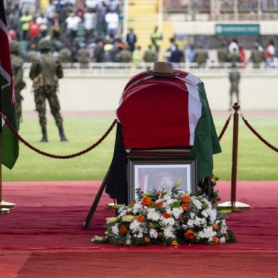 High-risk memorial for Kenya politician Odinga after days of chaos