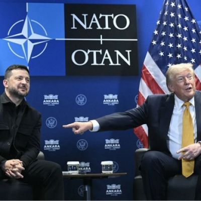 Trump says US to license Patriot defence system production in Ukraine