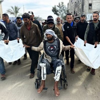 2 Palestinian children killed in Israeli strike in southern Gaza