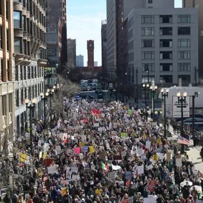 Millions demonstrate against Trump in No Kings protests