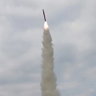 North Korea conducts cruise missile tests before Donald Trump’s South Korea visit