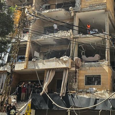 IDF strikes Beirut’s Dahiyeh after Hezbollah fires rockets at northern Israel
