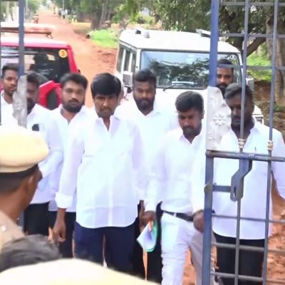 Karur stampede: TVK leaders Mathiyazhagan, Paunraj released from prison after court refused to extend judicial custody