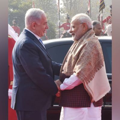 Prime Minister Narendra Modi thanks Israeli PM Netanyahu for Diwali greetings; extends wishes on his birthday