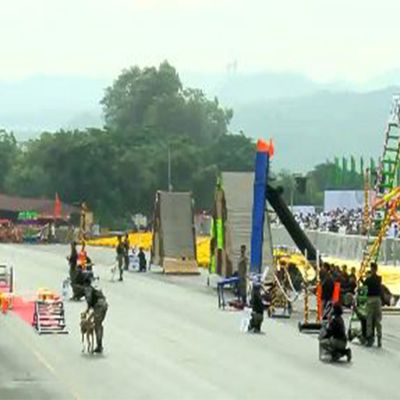 BSF dog squad shows exceptional skills at Rashtriya Ekta Diwas parade in Gujarat, Mudhol Hound ‘Riya’ leads squad