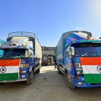 World News | India Delivers Food for Earthquake-affected People in Afghanistan | LatestLY