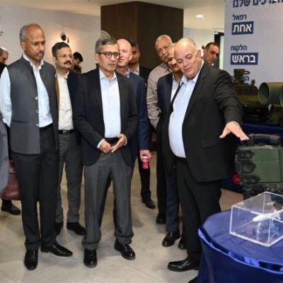 World News | Defence Secy Explores Production Avenues in Israel’s Defence Companies | LatestLY