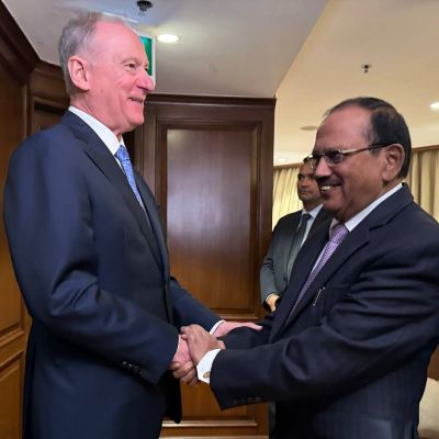 NSA Ajit Doval, Russian President Putin aide Nikolay Patrushev hold talks