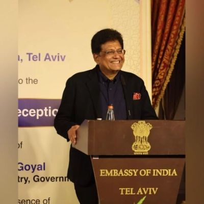 Business News | Indians in Israel and Jewish Community in India Play Vital Role in Growth of People-to-people Ties: Piyush Goyal | LatestLY